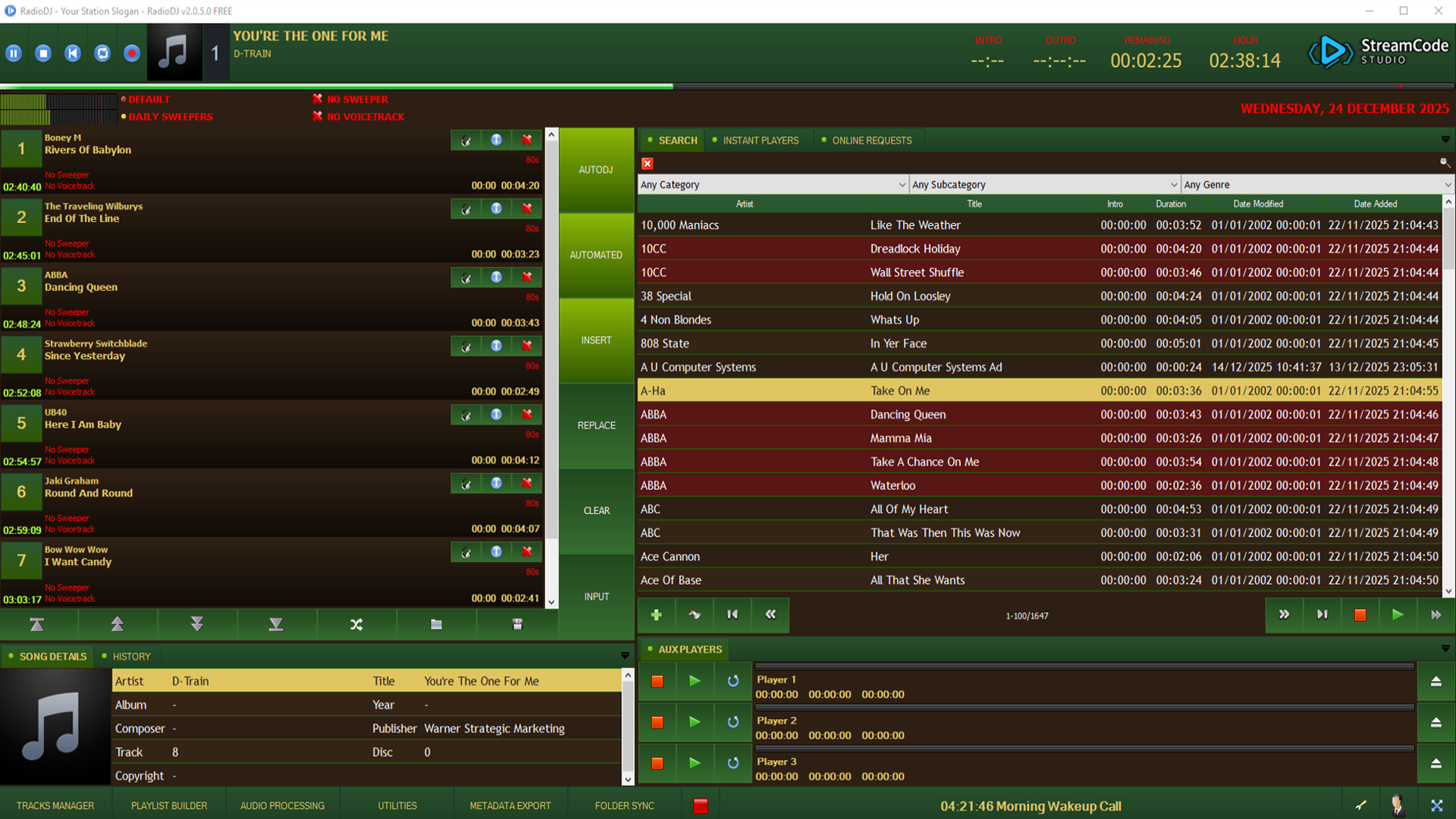 Reggae RadioDJ Color Style