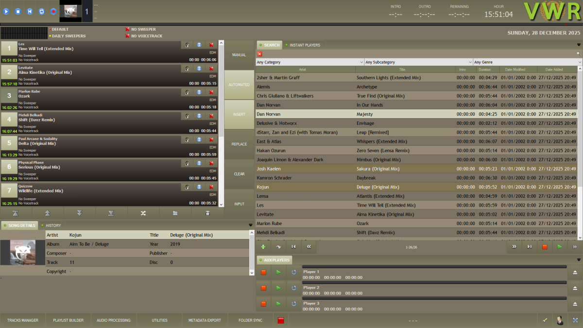 ArmyGB3_2 RadioDJ Color Style