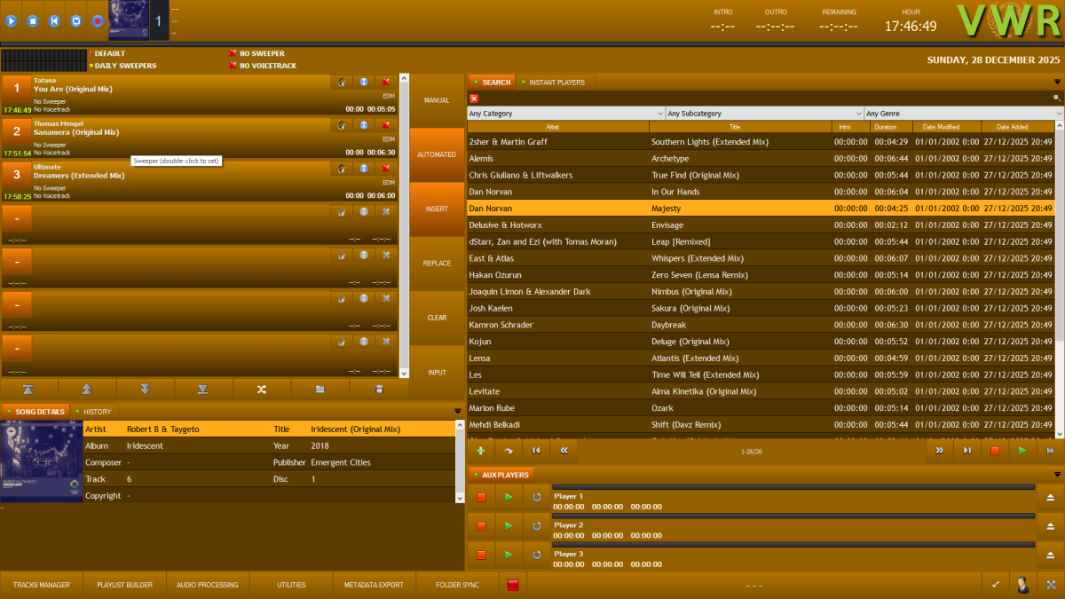 OrangePeelGB_2 RadioDJ Color Style