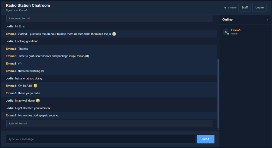 SCS Mini Chat