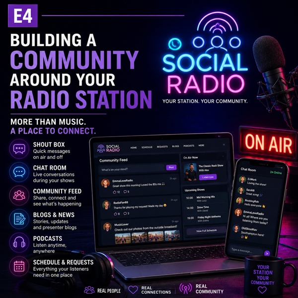 The Future of Internet Community Radio E4