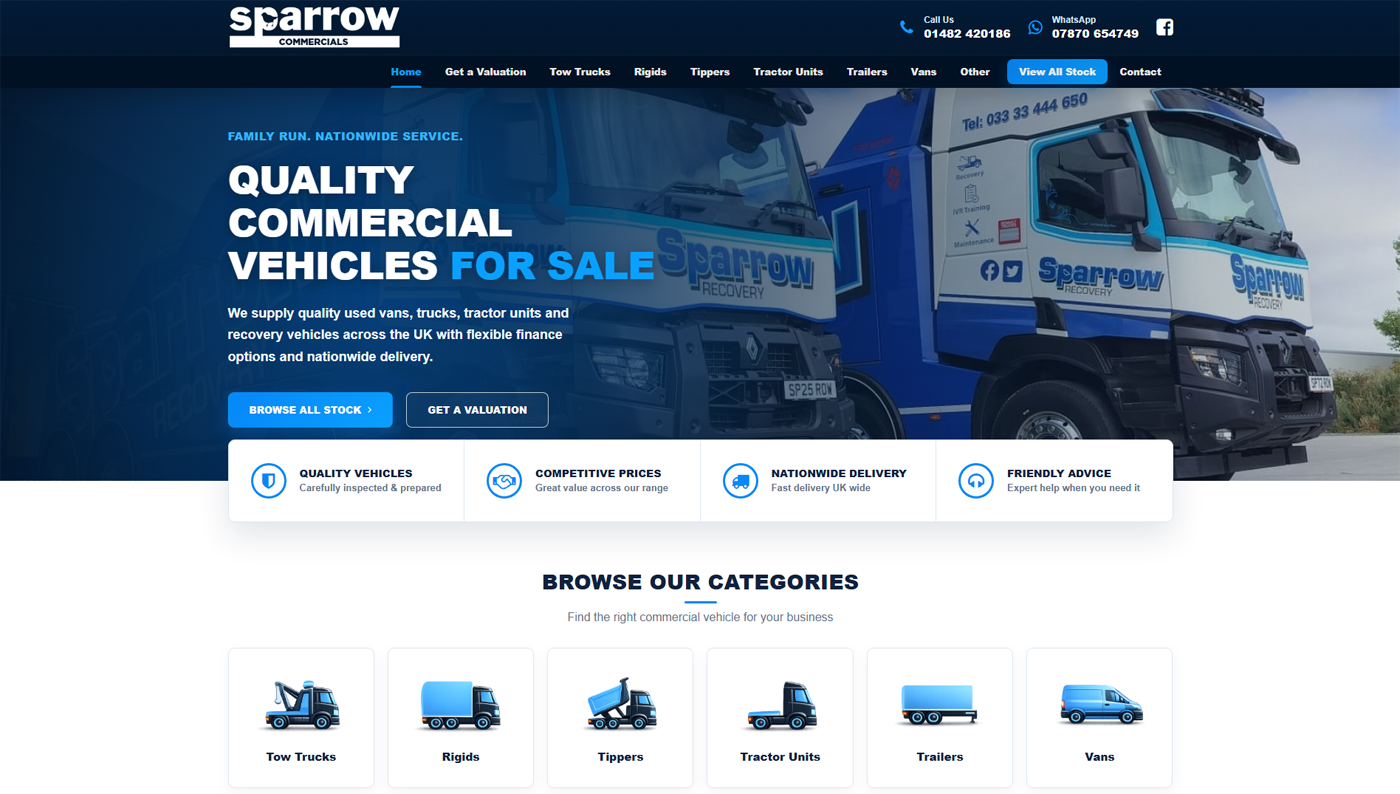 Sparrow Commercials